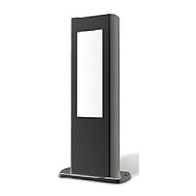 Φωτιστικό Δαπέδου Κολωνάκι Αλουμινίου LED 10W Εξωτερικού Χώρου Γραφίτης 30cm