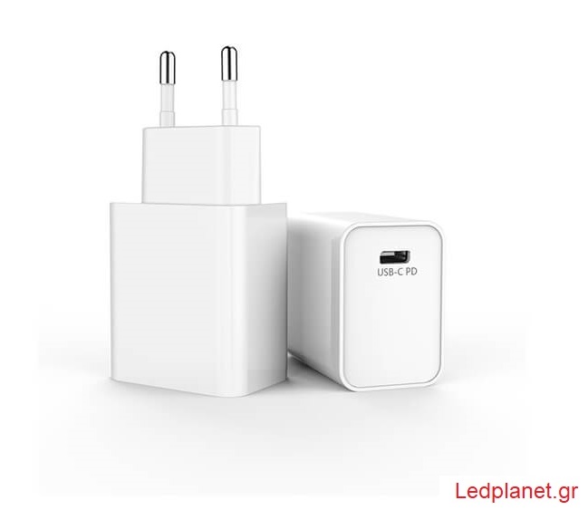 Τροφοδοτικό USB-C PD 18W