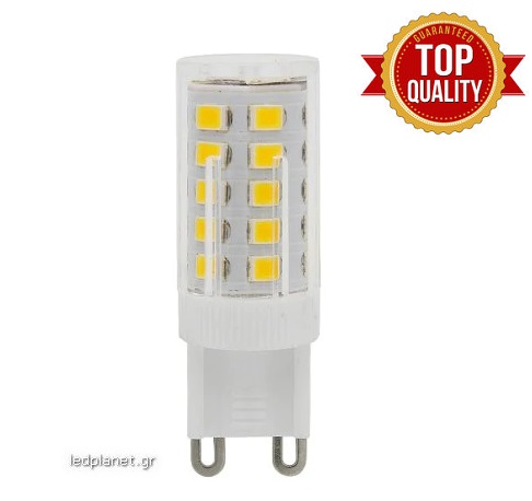 Λαμπτήρας LED SMD G9 5W Κεραμικός Θερμό Λευκό 3000K