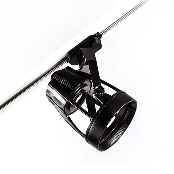 Φωτιστικό Για Ράγα 2-Line Pro (Για LED E27 - PAR30) Μαύρο