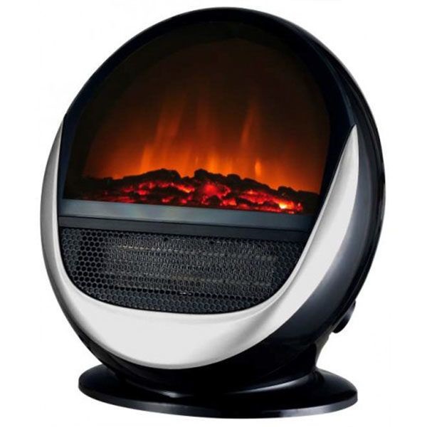 Spotlight Αερόθερμο 1500W Με Οθόνη Flame Effect με Ασφάλεια Ανατροπής