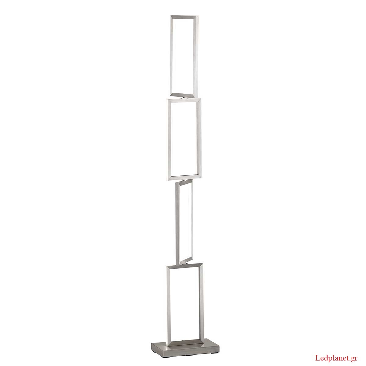 LED 40W Μεταλλικό Φωτιστικό Δαπέδου Brushed Aluminium 2700Lm 3000K (5 ΧΡΟΝΙΑ ΕΓΓΥΗΣΗ)