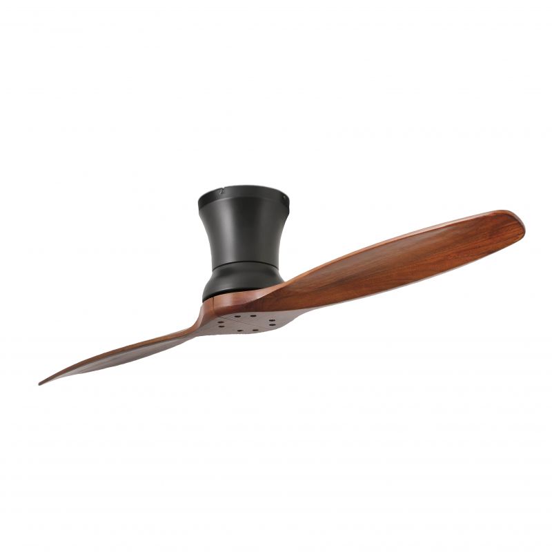 Ανεμιστήρας Με Ατσάλινο Μοτέρ Και MDF Ξύλινες Λεπίδες Σε Μαύρο Χρώμα LAMA FARO