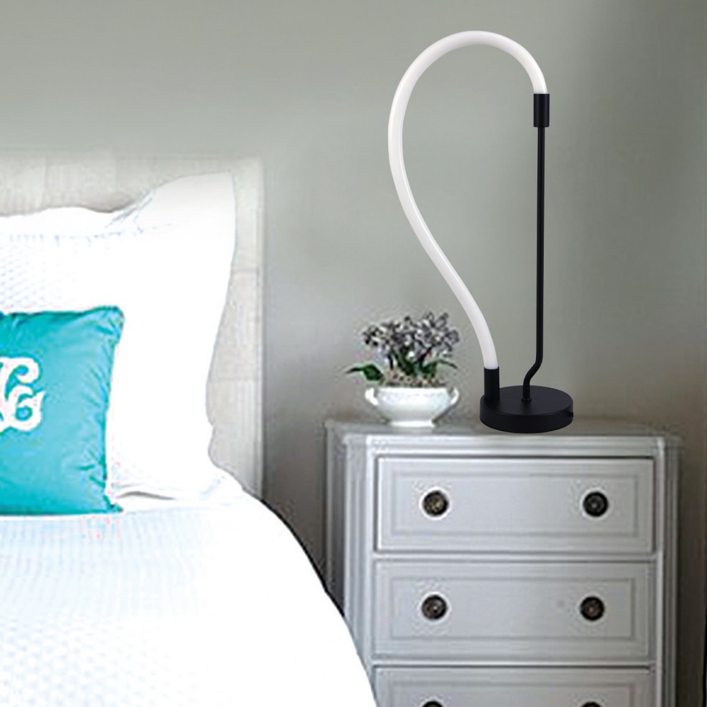 Χρυσαφί Επιτραπέζιο Φωτιστικό Led 18W Dimmable Θερμό Λευκό 3000Κ - Image 3
