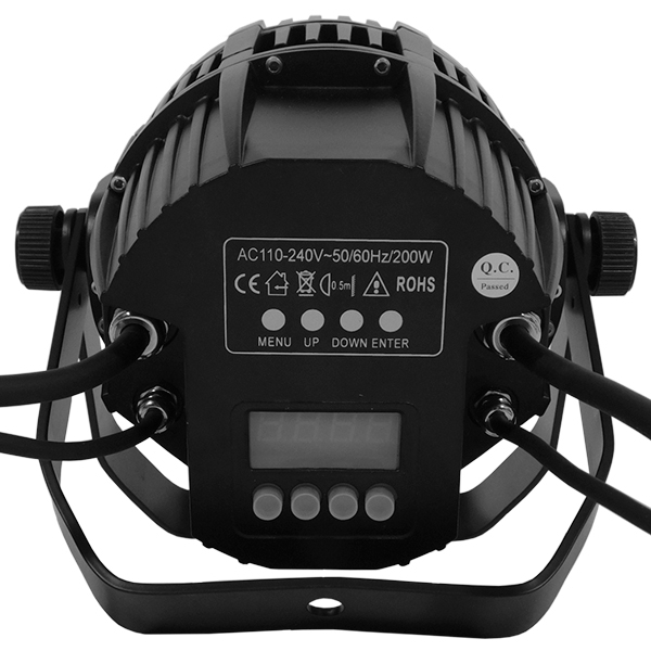 Επαγγελματική Κεφαλή PAR CREE LED BEAM WASH 216W 230V 15° DMX512 Αδιάβροχη IP65 RGBW - Image 2