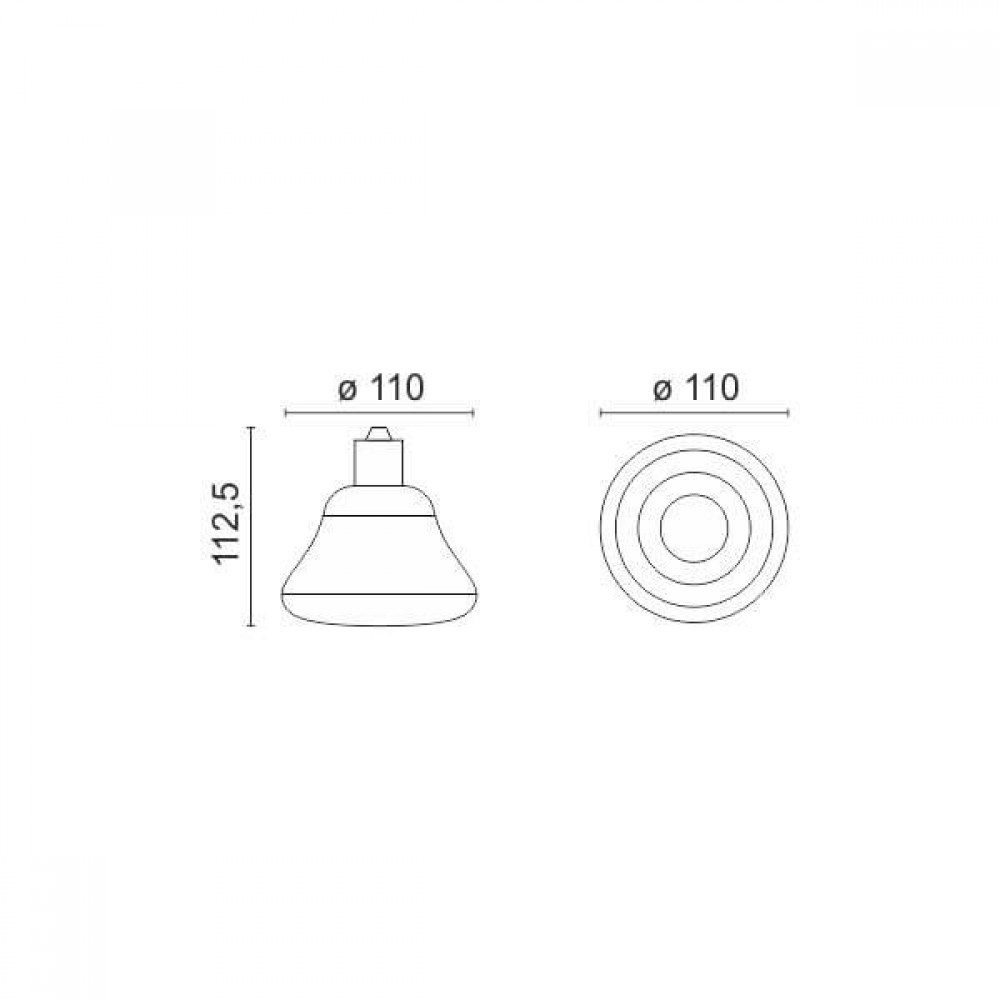 LED Λάμπα Ασφαλείας Ε27 2W με Μπαταρία Μολύβδου και Τηλεχειριστήριο - Image 2