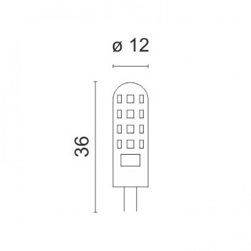 LED SMD Λαμπτήρας G4 2.5W Από Σιλικόνη 12V 3000K - Image 3