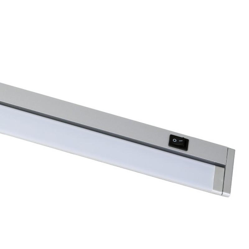 Epistar LED T5 Γραμμικό Έτοιμο Φωτιστικό Ντουλάπας 10W Δυνατότητα Περιστροφής Και Διακόπτη 55cm - Image 2