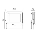 LED Προβολέας 50W Ουδέτερο Λευκό 4000K - Image 2
