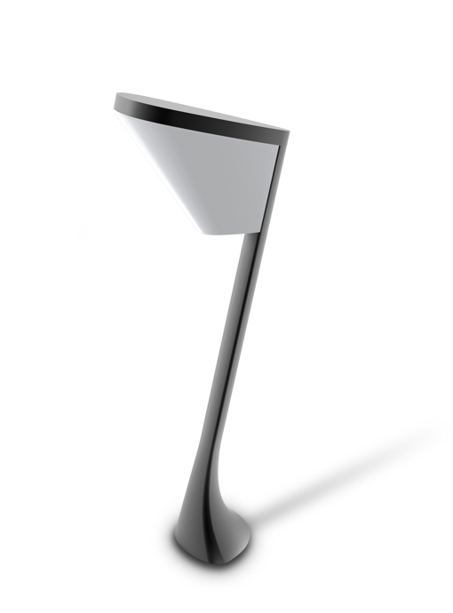 Φωτιστικό Δαπέδου Κολωνάκι Αλουμινίου LED 6W OSRAM Chip Εξωτερικού Χώρου 30cm