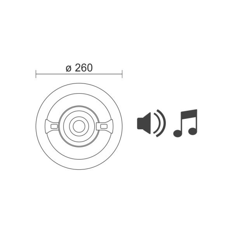 Λαμπτήρας LED Με RGB Φωτισμό Και Ηχείο Bluetooth E27 22W 3000K Και RGB 4.5W - Image 3
