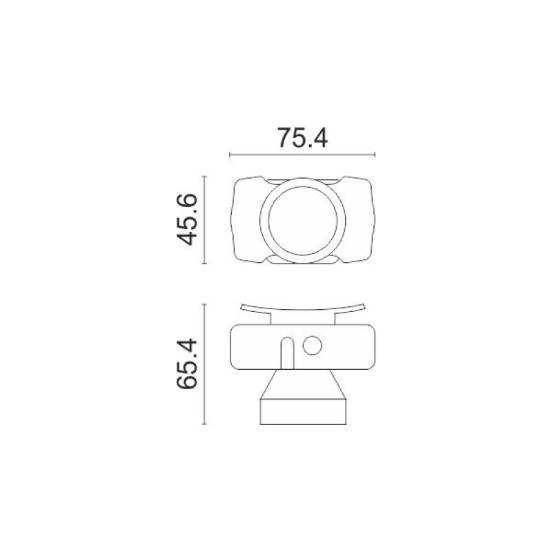 LED Φακός Κεφαλής Πλαστικός 1W IP44 - Image 2