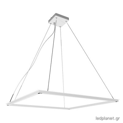 60W LED Πάνελ 60cm X 60cm Οροφής ή Κρεμαστό σε Ενδιάμεσο Φως 4000Κ ORO - Image 3