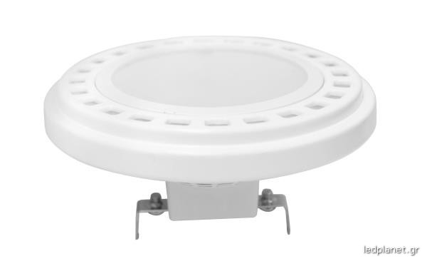 ORO Λάμπα LED Spot AR111 G53 12W σε Θερμό φως 2700K Λευκή