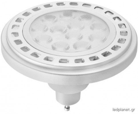 ORO Λάμπα LED Spot AR111 GU10 12W σε Θερμό φως 2700K Λευκή