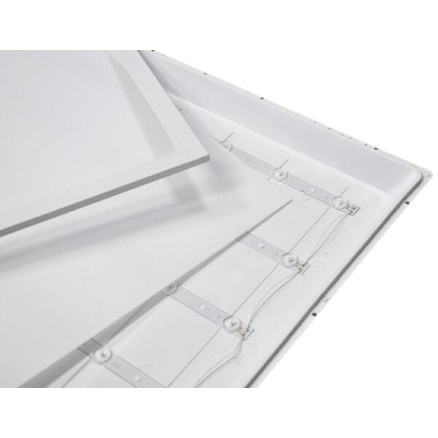 40W 60Χ60cm LED Πάνελ Χωνευτό Ψευδοροφής LiFud Driver 4600lm Ενδιάμεσο Φως 4000Κ (Εγγύηση 5 Έτη) - Image 3