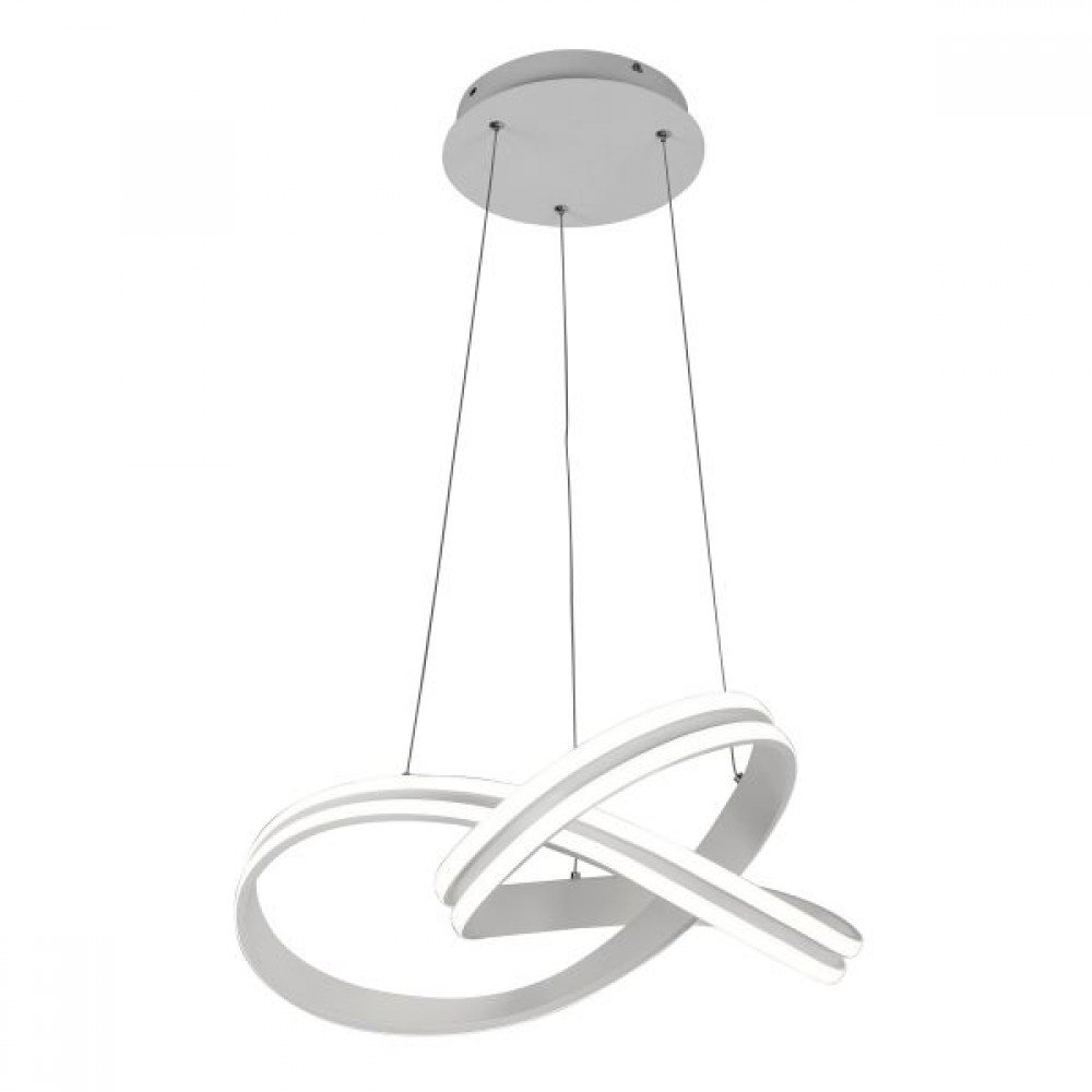 LED Φωτιστικό Οροφής Κρεμαστό Αλουμινίου 60W 5400Lm 3000K