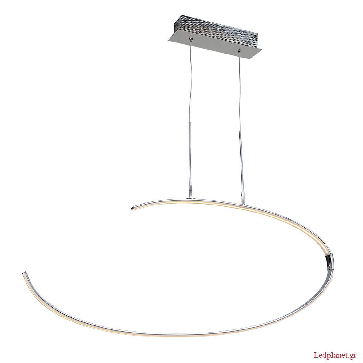 Φωτιστικό Οροφής LED 27W Χρώμιο 2400Lm 3000K (5 ΧΡΟΝΙΑ ΕΓΓΥΗΣΗ)