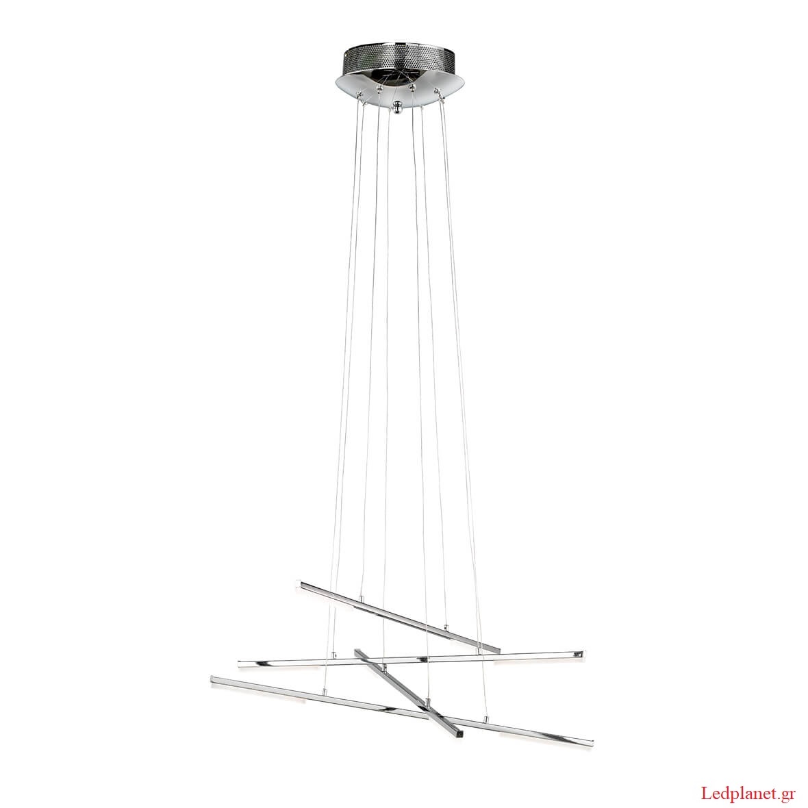 Φωτιστικό Οροφής LED 8X2,8W Χρώμιο 1400Lm 3000K (5 ΧΡΟΝΙΑ ΕΓΓΥΗΣΗ)