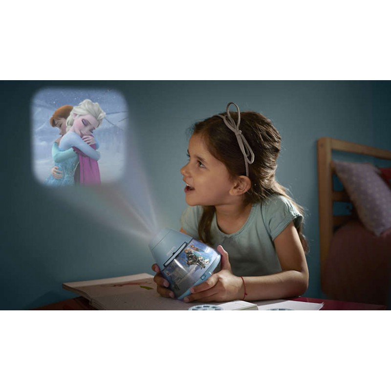 Frozen Παιδικό Φωτιστικό Νυκτός Και Πρατζέκτορας LED 3x0.3W Philips - Image 4