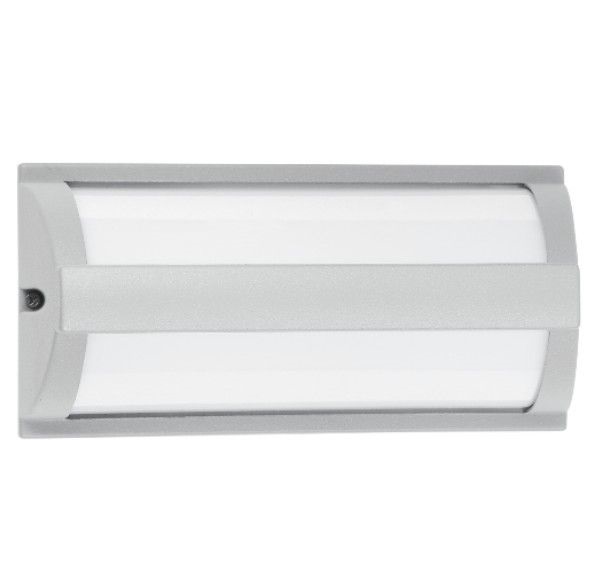 LED Απλίκα Τοίχου E27 IP44 Οριζόντια Ράγα