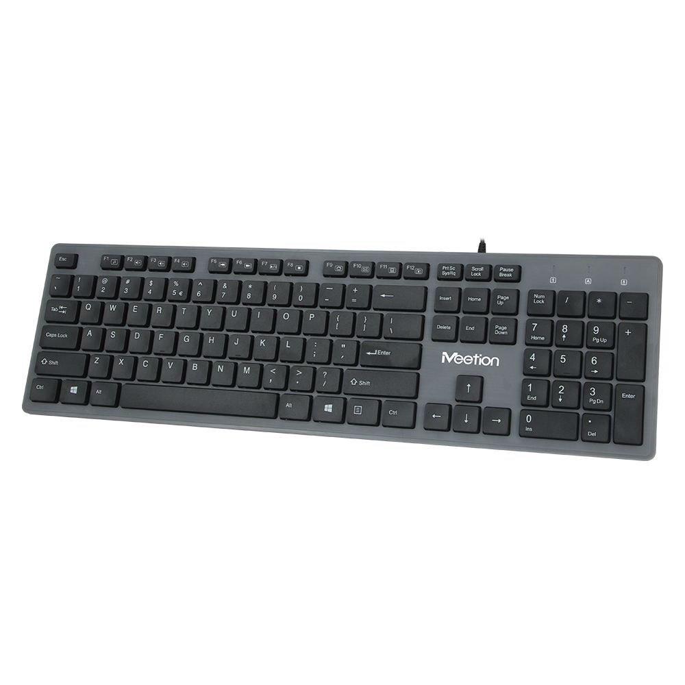 Ασύρματο Πληκτρολόγιο Αγγλικό US Meetion WK841 - Image 3