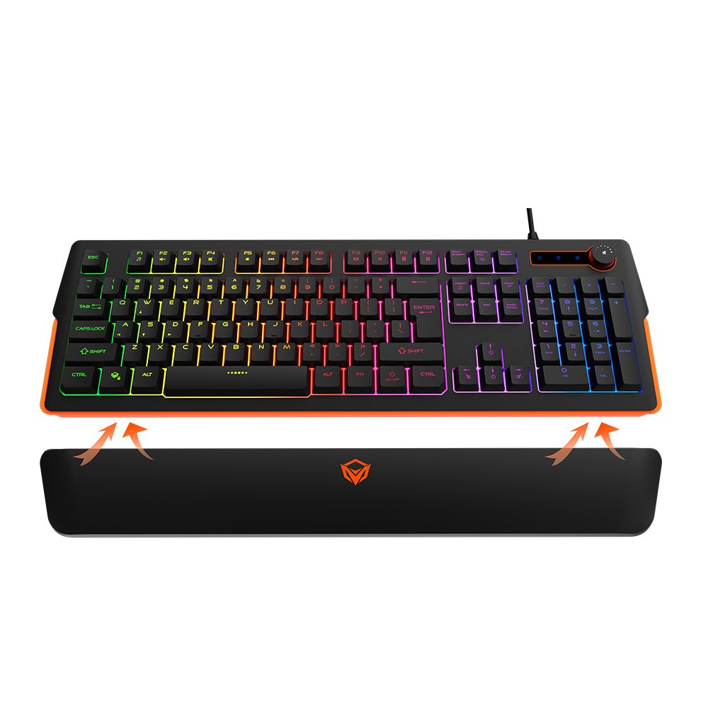 Gaming Keyboard USB Αγγλικό US Meetion K9520 - Image 2