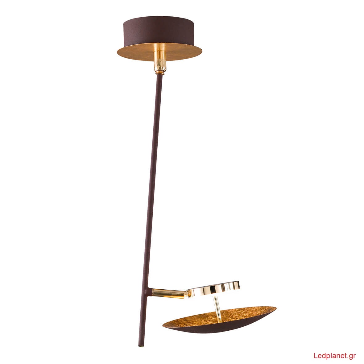 Φωτιστικό Οροφής LED 4,5W Χρυσό 400Lm 3000Κ (5 ΧΡΟΝΙΑ ΕΓΓΥΗΣΗ)