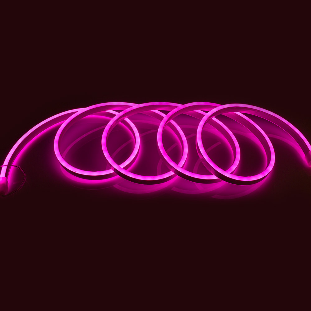 Μώβ Ταινία LED Neon Flex Αδιάβροχη 220V 12W IP65 Dimmable
