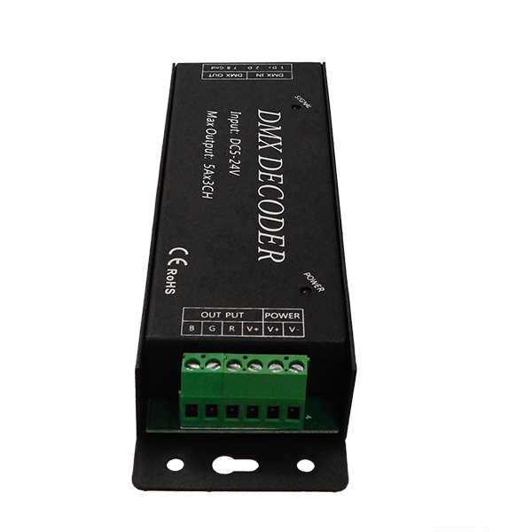 Ασύρματο LED RGB Controller DMX512 με Χειριστήριο Αφής 2.4G RF 5V (75w) - 12V (180w) - 24V (360w) DC - Image 5