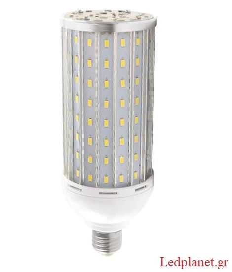 Λαμπτήρας LED E27 Corn 30W 3000Lm 360° Ενδιάμεσο Λευκό Φως 4500K
