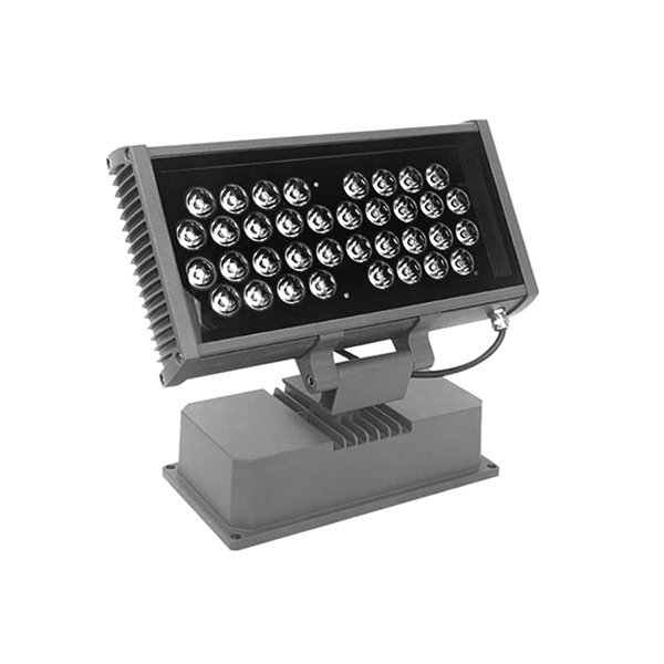 LED Wall Washer Square IP67 36W Θερμό Λευκό 3000K