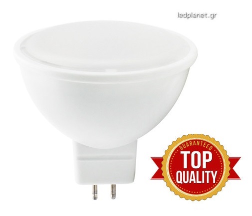 220Volt LED Spot Λάμπα 5W MR16 Ψυχρό Λευκό 6400Κ