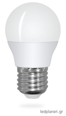 ORO Λάμπα Led Σφαιρικό Γλομπάκι Ε27 6W σε Θερμό φως 3000K