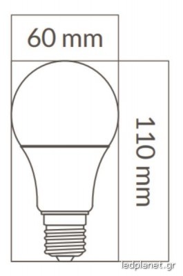 ORO PREMIUM Λάμπα Led E27 A60 15W σε Θερμό φως 3000K - Image 2