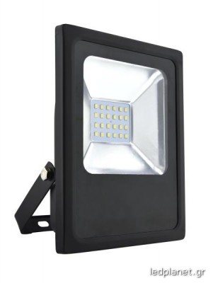 ORO 20W LED Προβολέας Αδιάβροχος IP65 Σε Μαύρο 230V