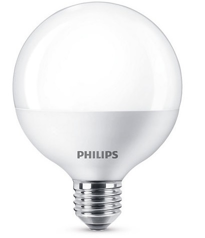Philips Λαμπτήρας Led 18W Γλόμπος Ε27 G120 με Ψυχρό Λευκό Φως 6500Κ