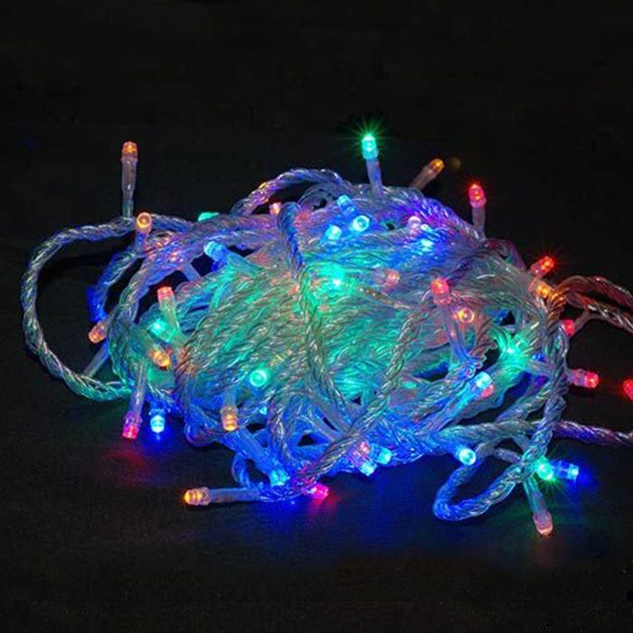 ΧΡΙΣΤΟΥΓΕΝΝΙΑΤΙΚΑ ΛΑΜΠΑΚΙΑ 240LED RGB ΜΕ ΔΙΑΦΑΝΟ ΚΑΛ. ΜΕ ΠΡΟΓΡΑΜΜΑ