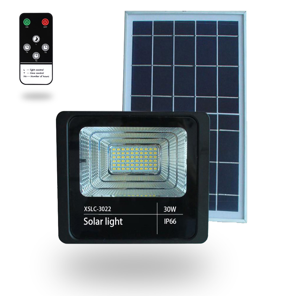 40W Αυτόνομος Ηλιακός Προβολέας LED με Φωτοβολταικό