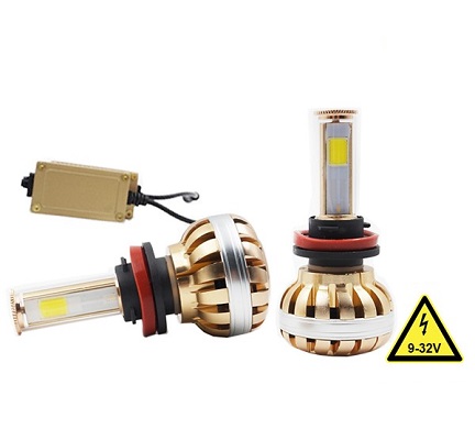 LED HID KIT H10 45 Watt 4500 Lumen 9-32 Volt DC 6000K