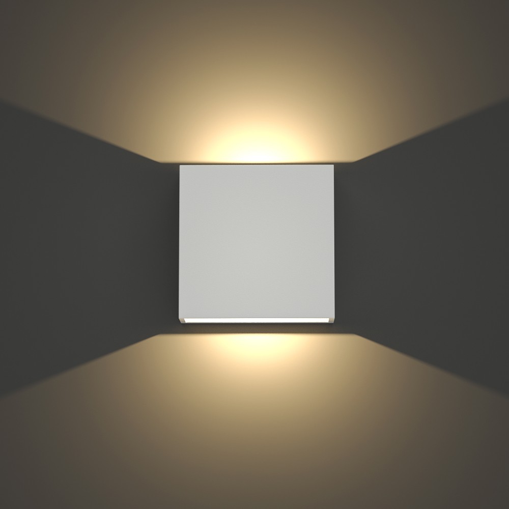 Μαύρο Επιτοίχιο Led 4W Φωτιστικό Up-Down Στεγανό IP65 με Ρύθμιση Γωνίας Δέσμης Φωτός 3000K - Image 5