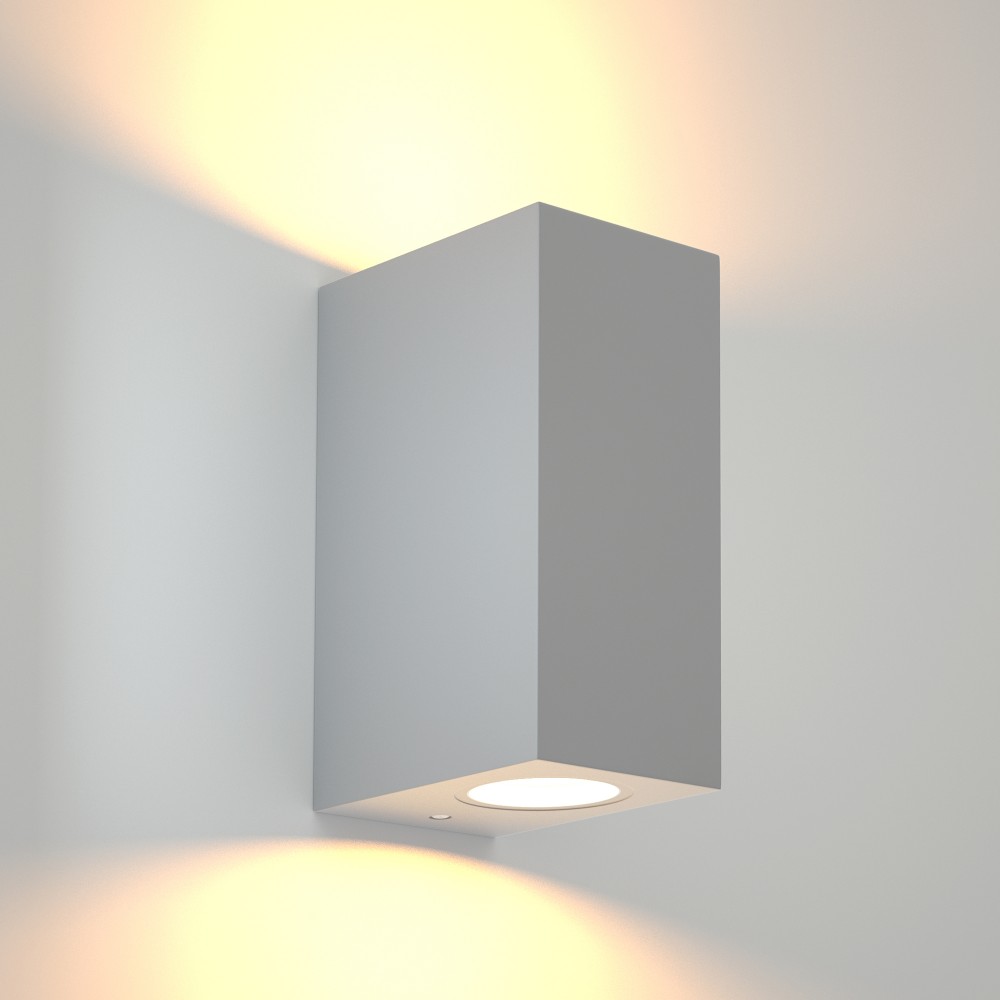 Minimal Σποτ Up/Down Εξωτερικού Χώρου 2ΧGU10 σε Γκρί Χρώμα IP54 - Image 2