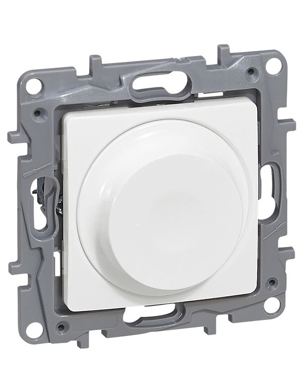 Dimmer Περιστροφικό μπουτόν All Loads/LED 300W Λευκό IP20 Legrand