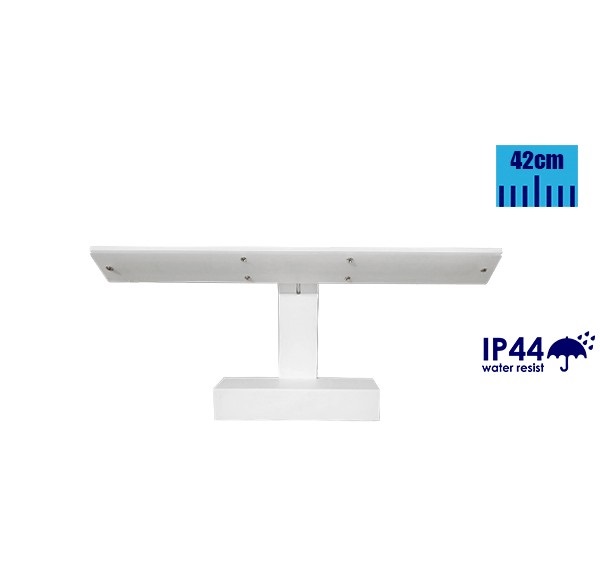Φωτιστικό LED Μπάνιου / Καθρέπτη Επιτοίχιο 12 Watt Λευκό Ημέρας 42 cm IP44