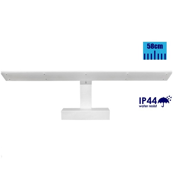 Φωτιστικό LED Μπάνιου / Καθρέπτη Επιτοίχιο 14 Watt Λευκό Ημέρας 58 cm IP44