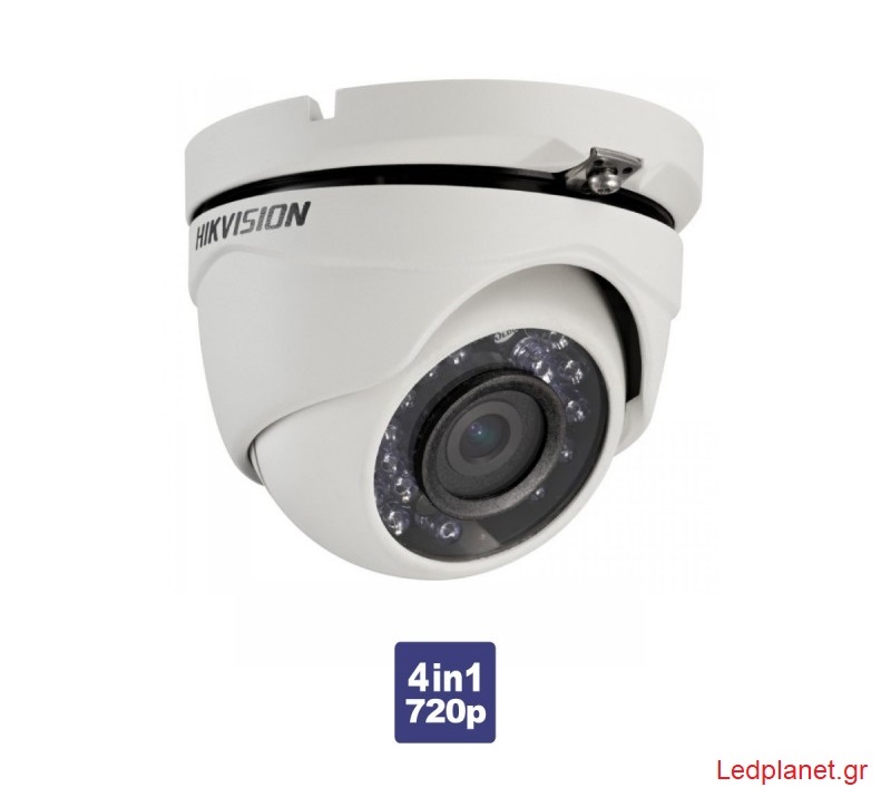 Κάμερα Παρακολούθησης Dome 720p Smart IR 4in1 Σταθερός Φακός 2.8mm Εξωτερικού Χώρου IP66