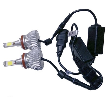 LED HID Kit H9 36 Watt 9-36 Volt DC 3600 Lumen 6000K C6 Economy Line