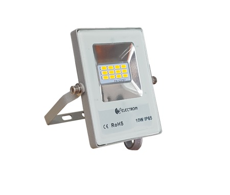 Προβολέας Led ipad 10W Electrom - Ενδιάμεσο φως 4000K στεγανός IP65
