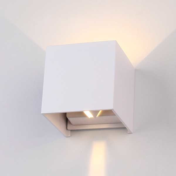 Μαύρη Απλίκα Up/Down LED 12W Εξωτερικού Χώρου με Μεταβλητή Γωνία 0º-90º Αλουμίνιο Θερμό Λευκό 3000Κ IP54 - Image 3