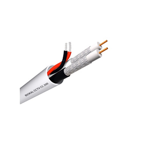 Καλώδιο Κάμερας 2 X mini coax + 2X0,5 (Στροφείο 100m)